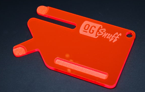 OG Snuff Card Lava Red